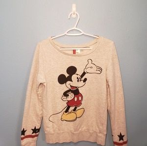 H&M (Divided) Disney Mickey Mouse Long Sleeve